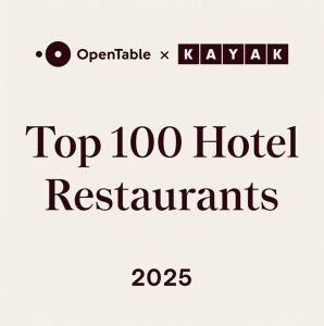 OpenTable Badge Top 100 Hotel Restaurants